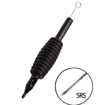 

EZ-681-5RS 19mm 40pcs Disposable Sterilized Tattoo Grips Tube with Suited Tattoo Needles 5RS for tattoo machine tattoo supply