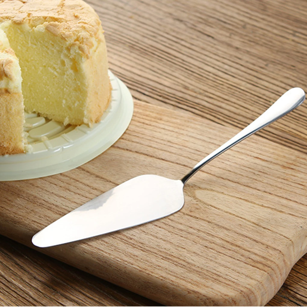

New arrival Stainless Steel Serrated Edge Cake Server Blade Cutter Pie Pizza Cake Shovel Kitchen Baking Pastry Spatulas