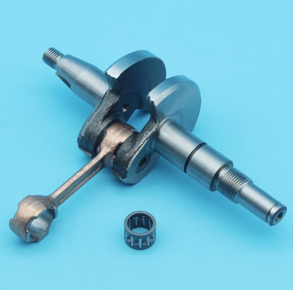 10mm Crank Shaft Crankshaft W/ Piston Pin Needle Bearing For Stihl 017