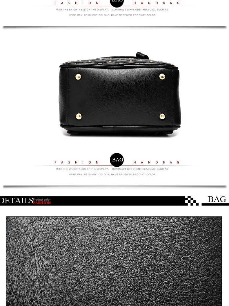 2022 Fashion Women Casual Travel Bead Backpack School Bags PU Leather Backpack for Teenage Girls Mochila Female Backpack S004