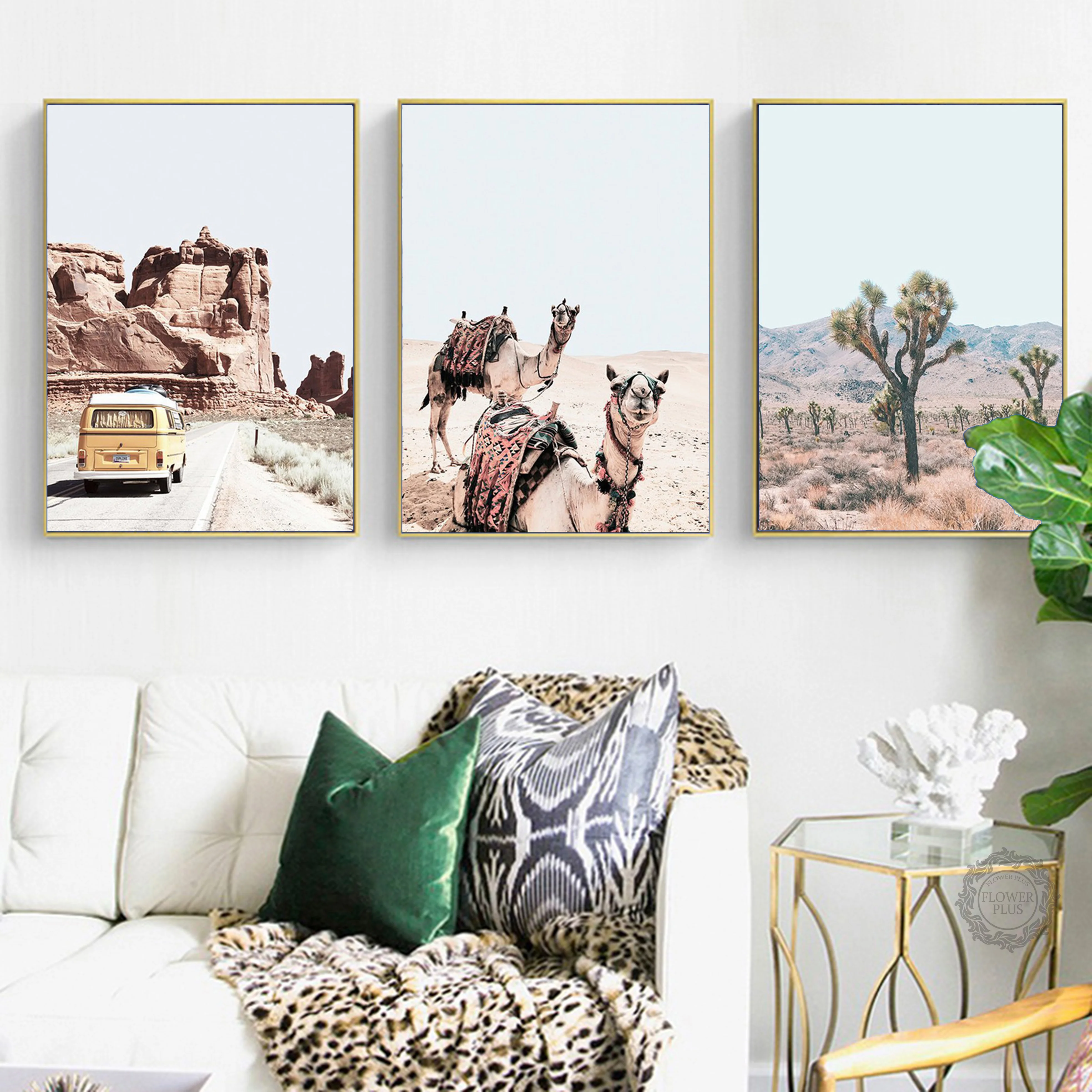 Desert Camel Wall Art Print Boho Style Canvas Poster California Arizona Travel Desert Art Painting Decorative Quadro Cuadros Painting Calligraphy Aliexpress