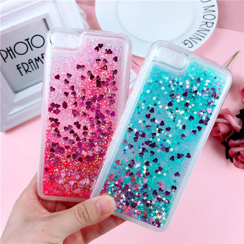 

Huawei Honor 7A Case 5.45" Glitter Case on for Fundas Huawei Honor7A DUA-L22 Russian Version Cover Liquid Soft TPU Phone Cases