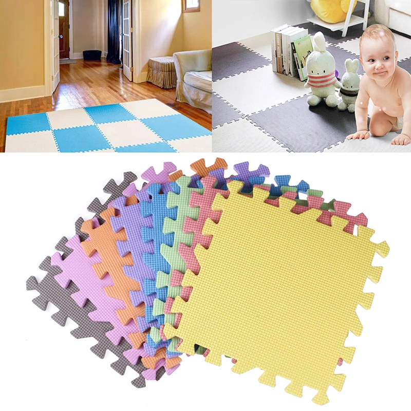 

5pcs/set Baby EVA Foam Puzzle Play Mat /kids Rugs Toys carpet for childrens Interlocking Exercise Floor Tiles 30cm*30cm*1cm