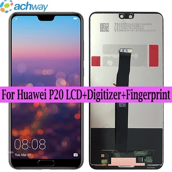 

For Huawei P20 LCD Display +Touch Screen Digitizer Assembly Replacement for Huawei EML-L09 EML-L22 EML-L29 EML-AL00 LCD Screen