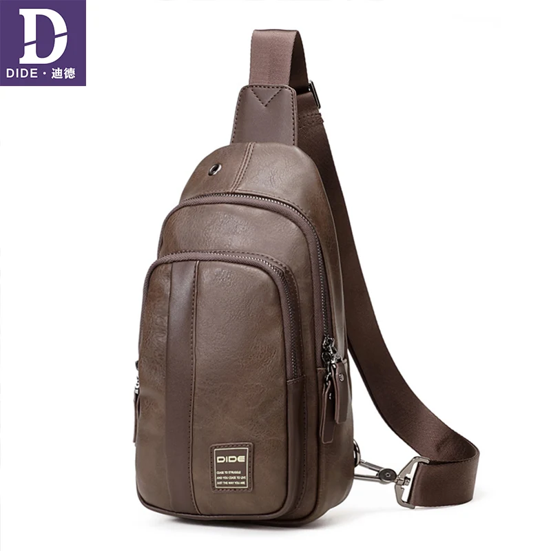 

2018 Men Brand Leather Shoulder Bag Male Casual Business Satchel Messenger Bag Vintage Men's Crossbody Bags For Men