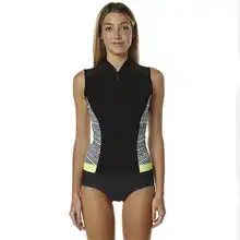 Без рукавов Одна деталь купальник Женская обувь на застежке-молнии Купальник монокини с пуш-апом Высокая шея Ванна костюм XL Maillot De Bain