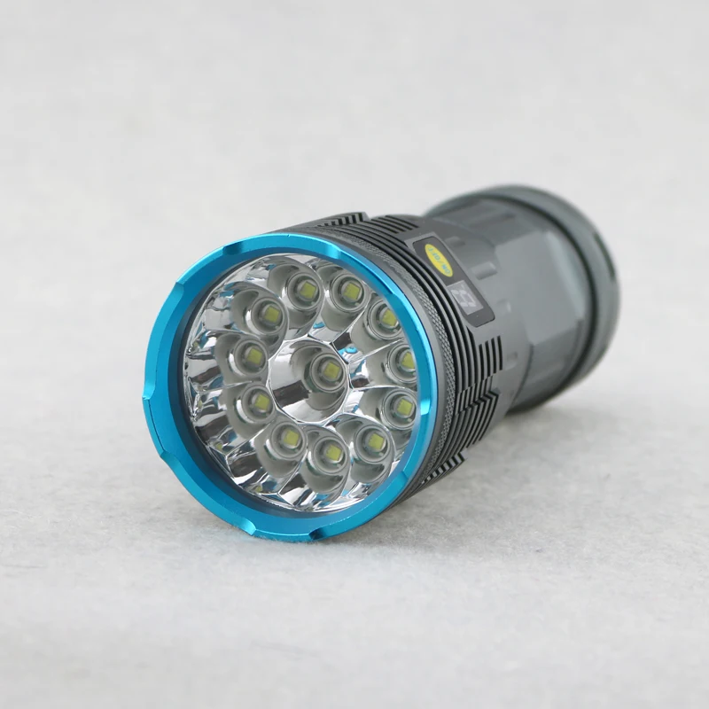120 Вт Водонепроницаемый 24000 люмен 12T6 светодиодный охотничий фонарик 12x Cree XML T6