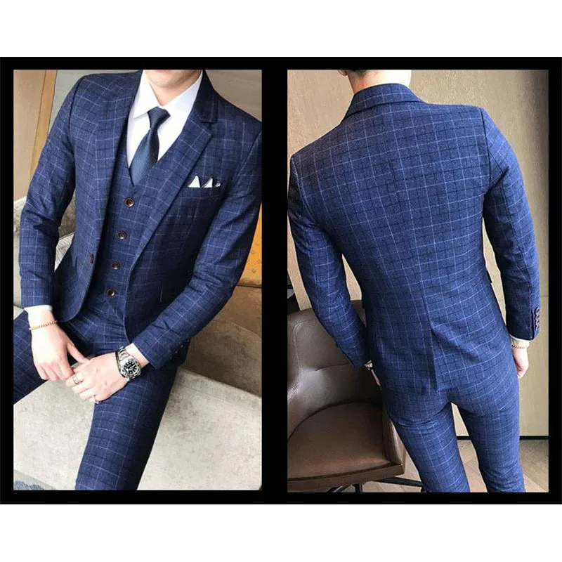 Mens Plaid Suits (5)
