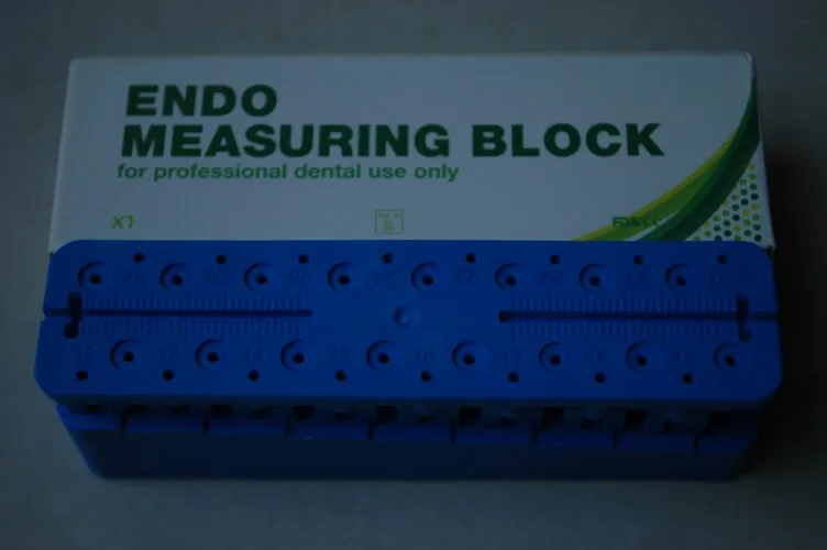 1 Pc Dental Endo Block Files Measuring Tools Accessory Endodontic Ruler