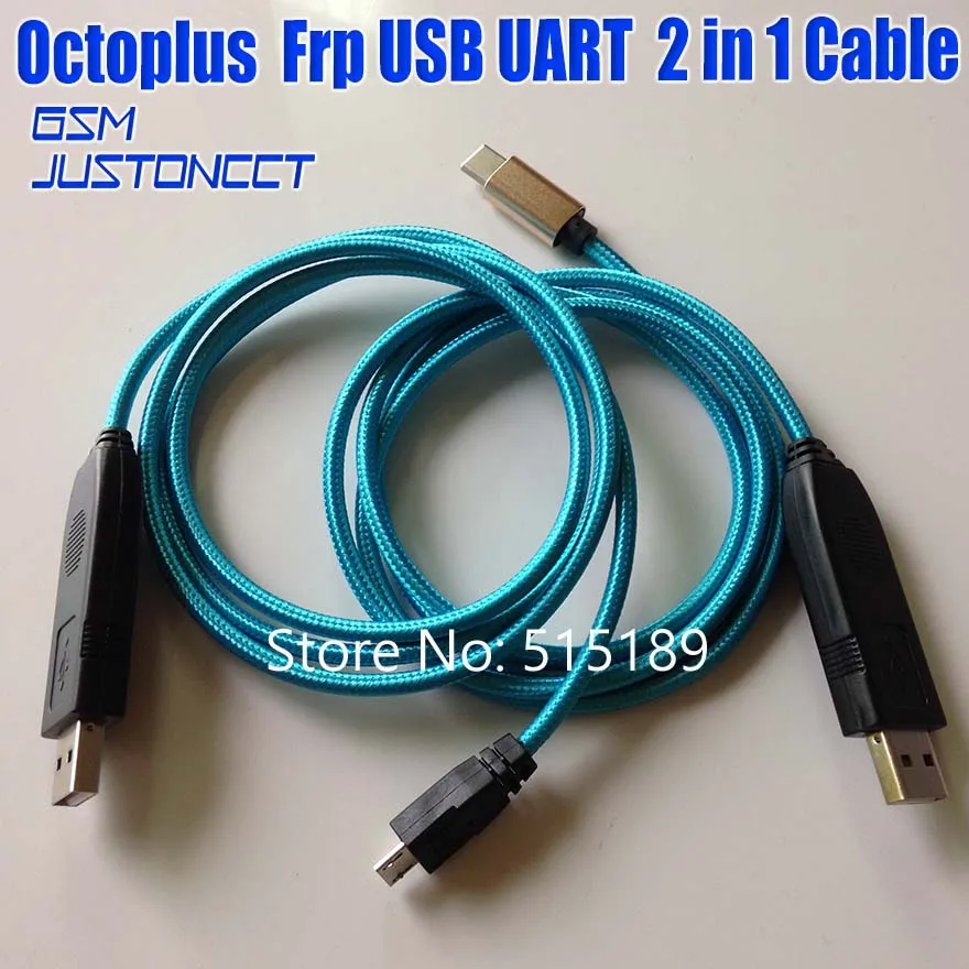 Новый оригинальный кабель Octoplus FRP USB UART 2 в 1 (micro + type c ) EFT для Dongle samsung 2020|Детали