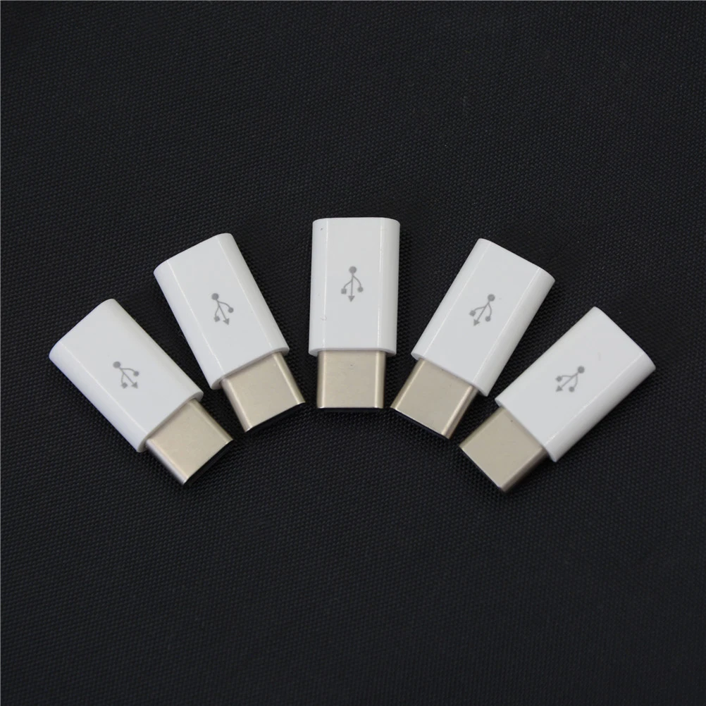 5pcs/lot USB Type C Adapter Best Price USB 3.1 Type-C Male Connector to Micro USB 2.0 5Pin Female Data Adapter Converter