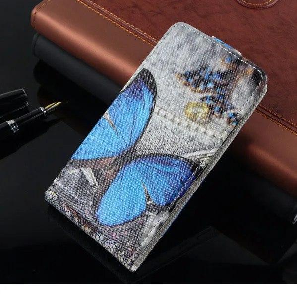 Кожаный чехол-книжка для huawei Honor 6C 6C 6 C Pro, задняя крышка, Модный чехол для телефона с рисунком из мультфильма, чехол для Honor 6A 6 A, fundas, TPU - Цвет: butterfly