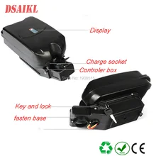 

750w 1000w 48v 17.5ah lithium ebike battery with 48v charger
