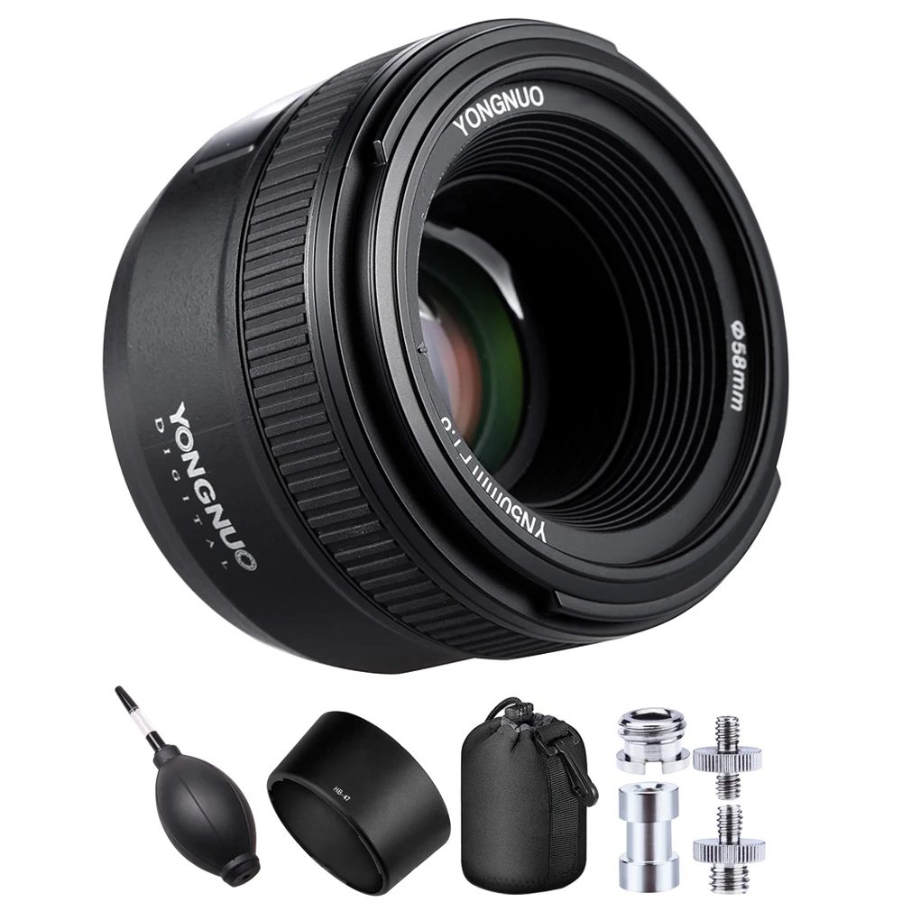 YONGNUO YN50mm F1.8 Large Aperture Auto Focus Lens For Nikon D800 D5 D4