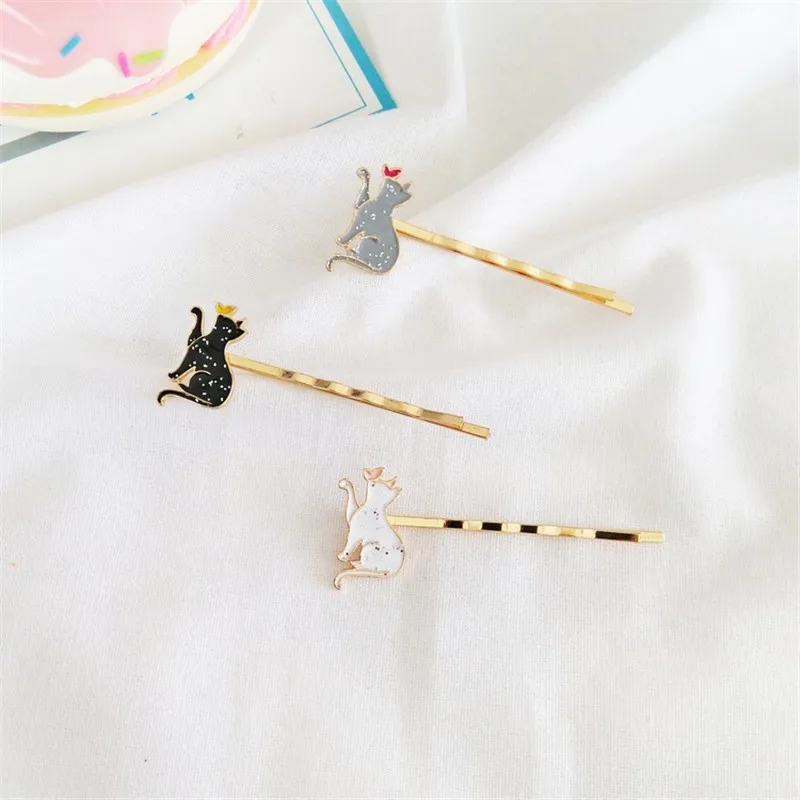 

Kitten Hairpin Sweet Cute Girl Student Hair Ornaments Wholesale Sales Quick Sell Through