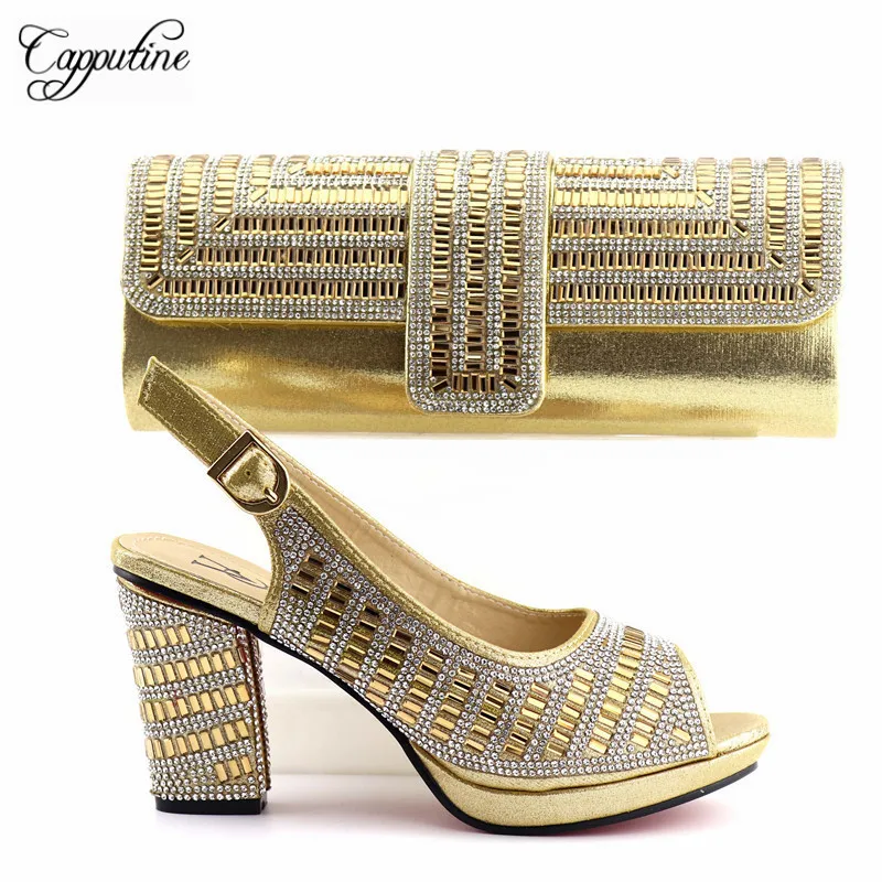 Boda Venta Tacones Y plata 3 Con azul Mujer Cm Negro Cuadrados Tx Zapatos Para De Africana rojo Bolsa 1070 oro 9 Caliente Moda Bombas qgYawIYr