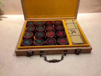 

TNUKK China chess chess rosewood fine wood carvings crafts. Large trumpet Puzzle Collection.