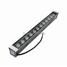 5 шт/ партия, 12 Вт 50 см LED Водонепроницаемый прожекторы свет линейный бар напольный светильник 85-265 В чисто/ теплый белый