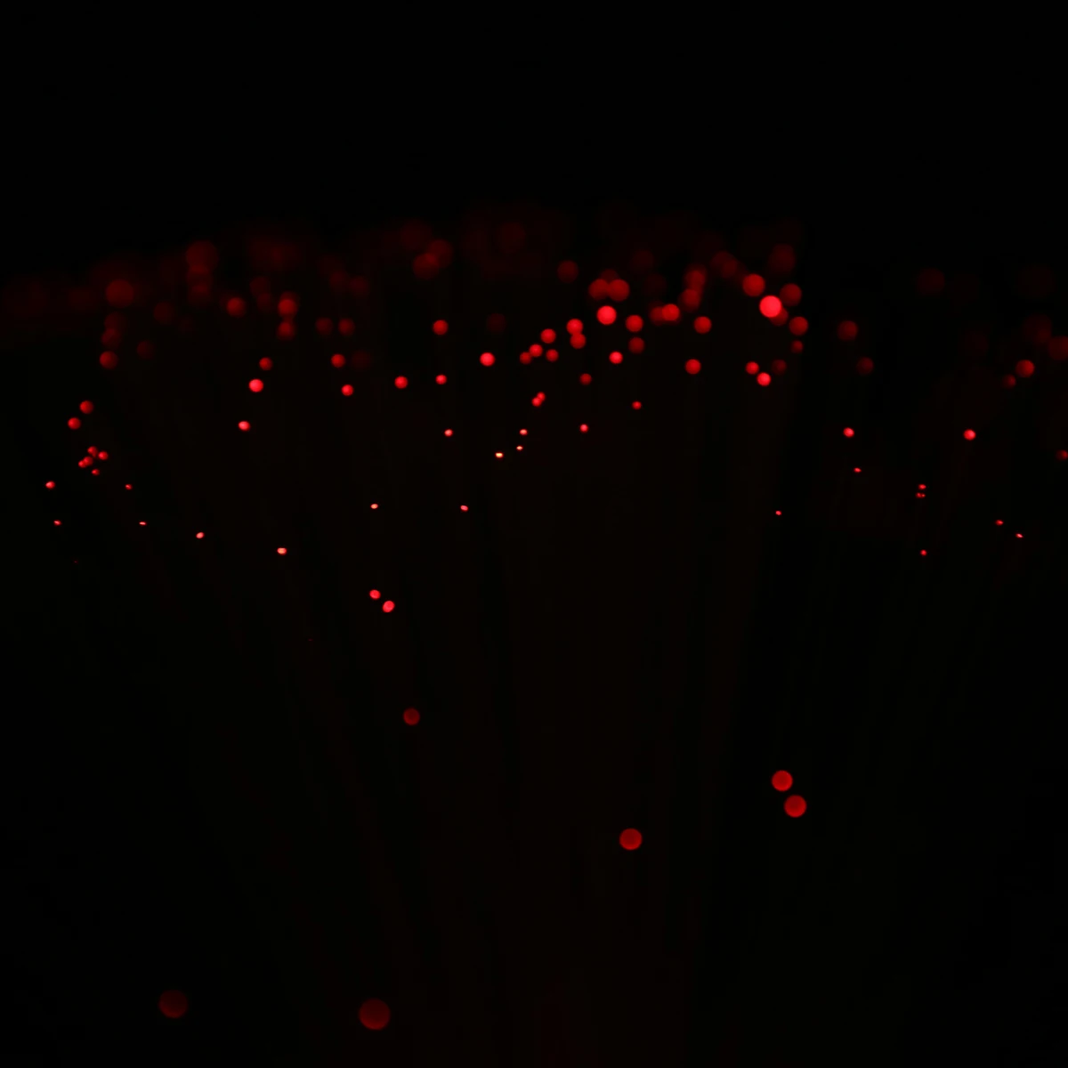 1pcs 12.6" LED Colorful Changing Fibre Optic Lamp Fountain Night Light Stand Home Room Dreamful Decoration