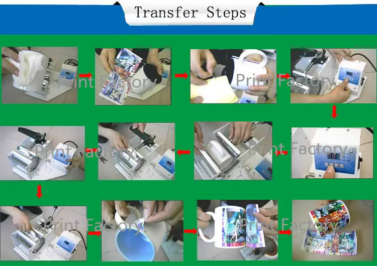 Sublimation Ink Transfer step Pic 5