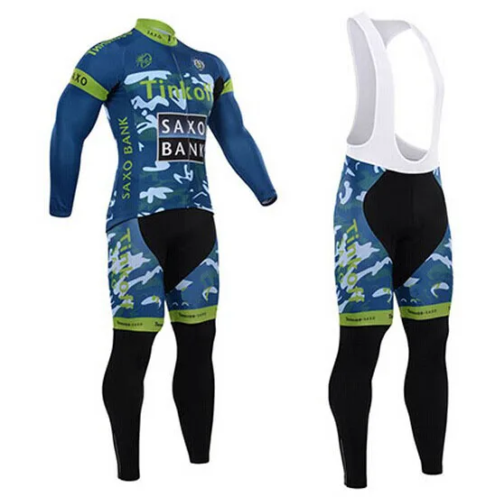 

2019 Saxo Bank Tinkoff Winter Fleece Thermal Cycling Jersey Long sleeve Cycling Clothing ropa ciclismo maillot Bike sportwear