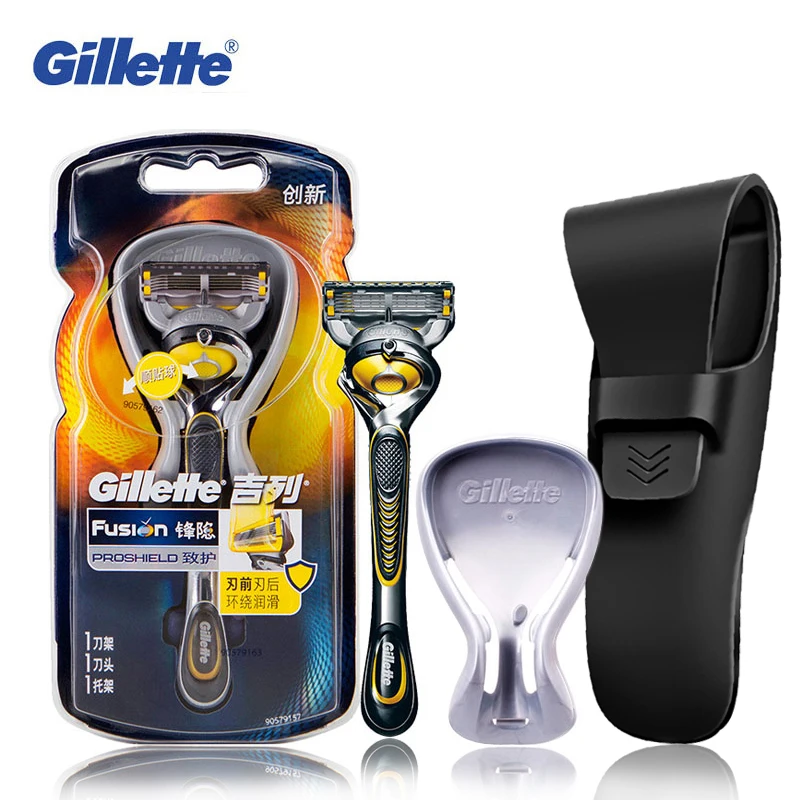 

Genuine Gillette Fusion ProShield Razor Blades Brand FlexBall Shaver Washable Cartridges for Face Care 5 Layer Shaver