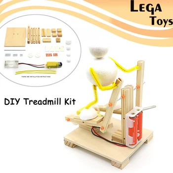 

DIY Electric Science Stepping Ellipse Machine Model Kits,Science Experiment Learning Assemble inventions Kits Educational Toys