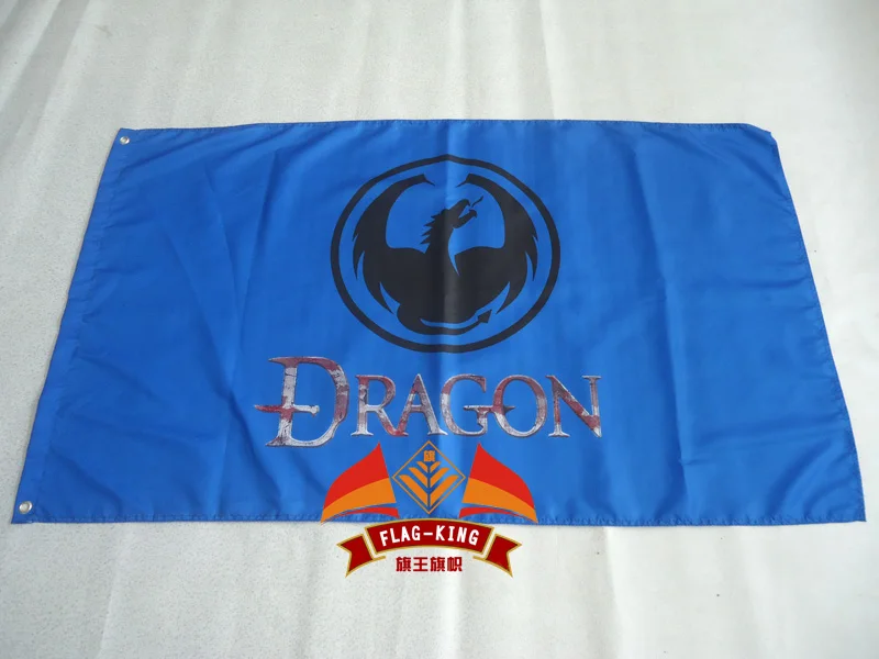 dragon CAR logo flag,90*150CM polyester dragon bannerin Flags, Banners