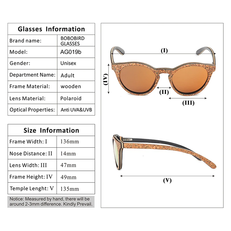 BOBO BIRD женские солнцезащитные очки поляризованные красочные деревянные рамки модные винтажные очки для подарка oculos de sol feminino AG019