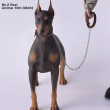 Mr. Z Real Animal 10th DB002 1/6 немецкая статуя добермана для 12 дюймов HOTTOYS HT Коллекционная Фигурка MOS смола(мягкая