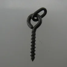 20 шт. Wise снасти шуруп для приманки с овальным кольцом/отверстие Rig винт с овальная запонка петля для ловли карпа терминал снасти