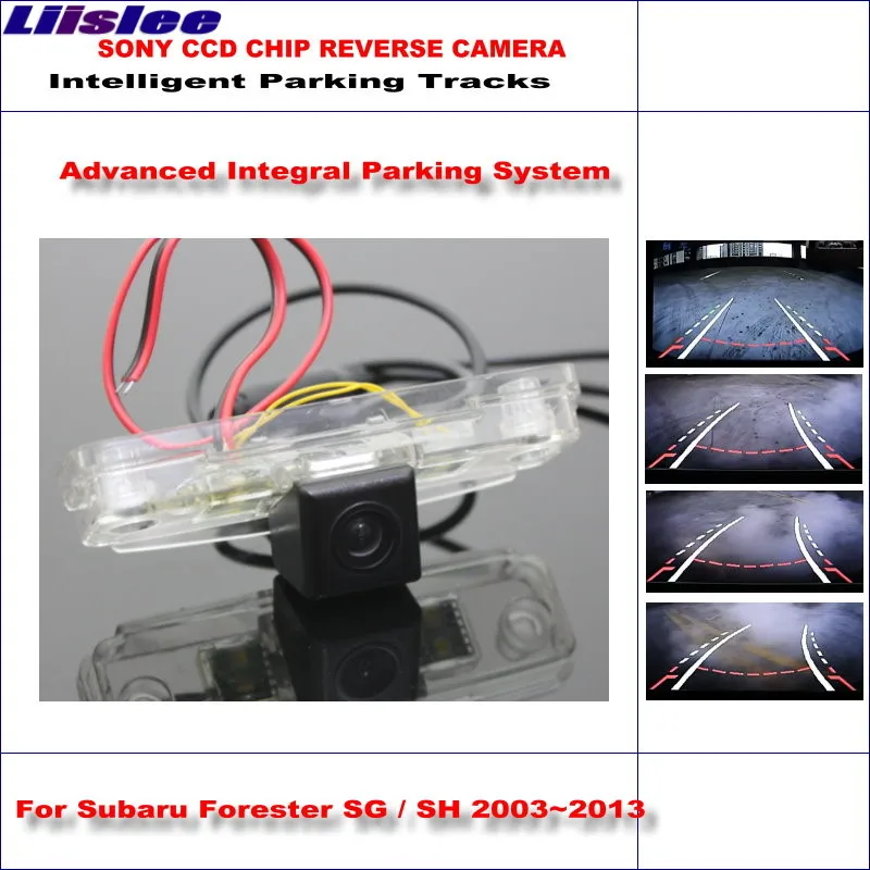 Liislee камера заднего вида с динамическим наведением для Subaru Forester SG / SH 2003 ~ 2013 580 TV Lines