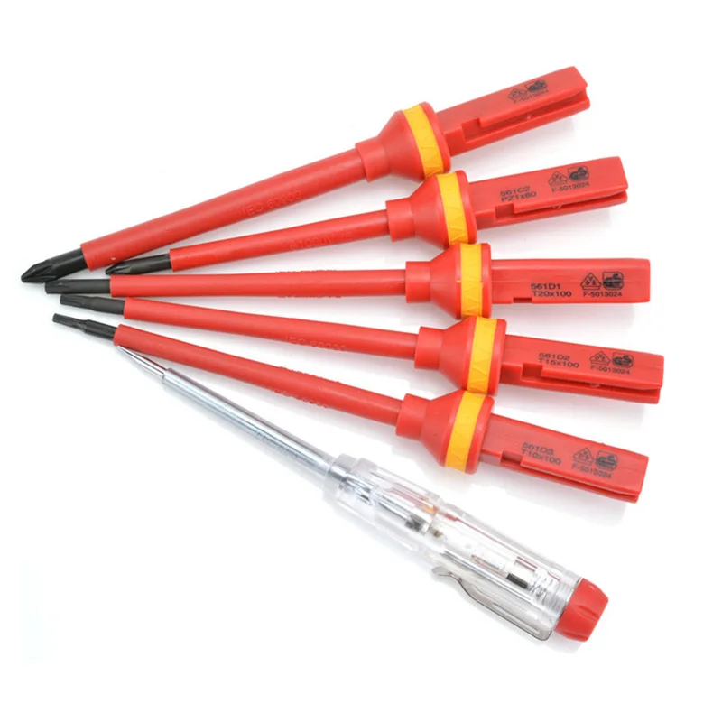 

13Pcs/set Electricians Insulated Electrical Hand Screwdriver Kit for 1000V Power TSH Shop