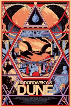 

JODOROWSKY'S DUNE SILK POSTER Wall painting 24x36inch