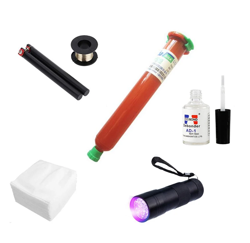 

NEW tp-2500 lcd glue LOCA UV glue net 50g with net 20g Glue Remover Dispergator tp 2500 Screen glue Golden Cutting Wire 100M