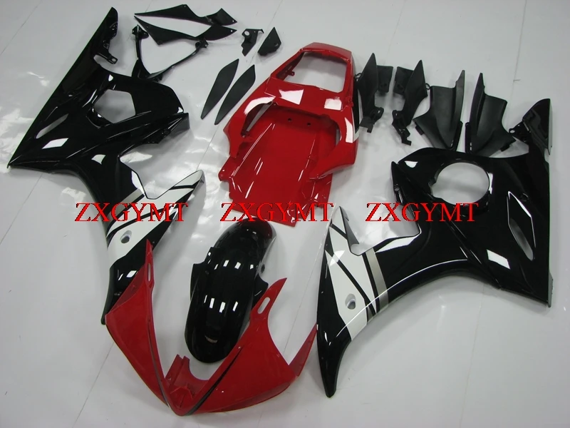

Motorcycle Fairing for YZFR6 2003 - 2005 Abs Fairing YZFR6 2003 Black Red White Fairings YZFR6 2004