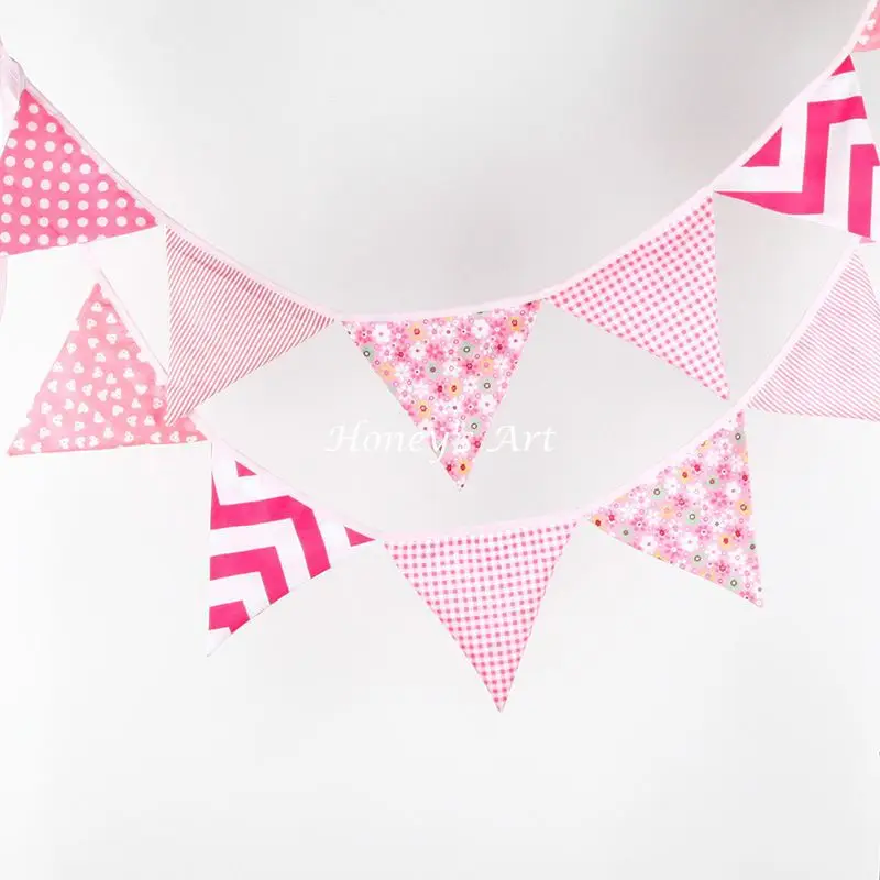 Party Bunting Cotton Fabric Tea Party Craft Quilting Upholstery Fabric