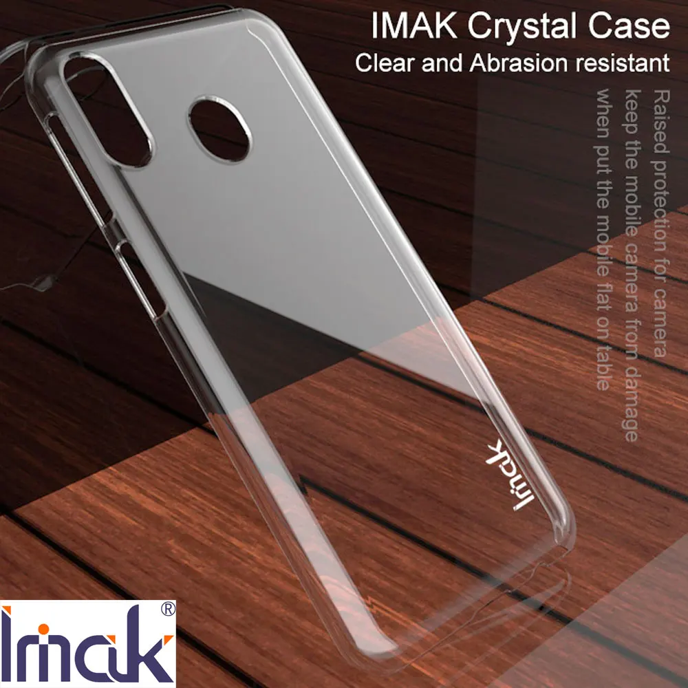 Imak Air кристально чистый прозрачный чехол для Samsung Galaxy M20 Жесткий ПК Пластиковый