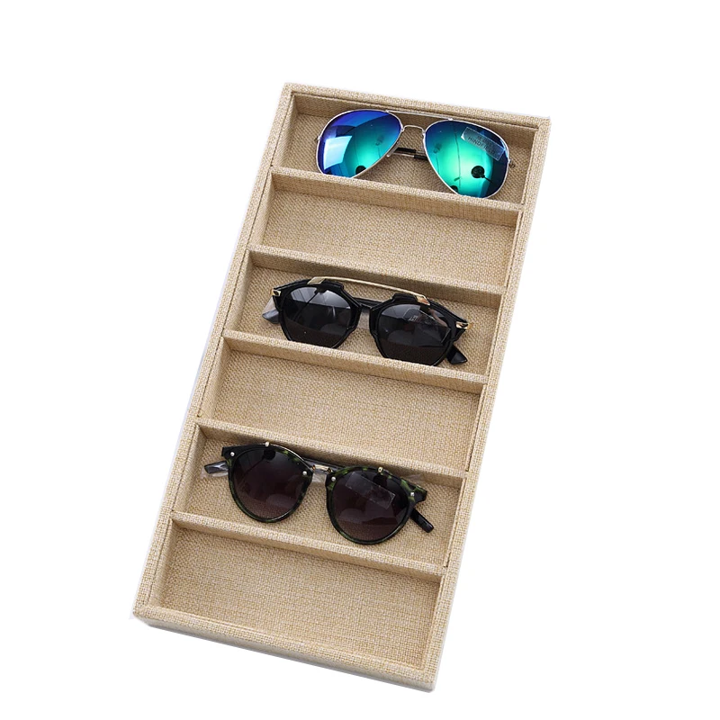 Mordoa New Style 6 Slot Eyeglass Sunglasses Glasses Storage Display