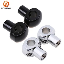 POSSBAY Universal 7/8 22mm Motorcycle Handlebar Riser High Quality for Harley Yamaha Honda Handle Bar Riser Hand Bars Clamp 22mm 28mm motorcycle handlebar riser handle bar riser adapter stem riser 7 8 1 1 8 fat bar clamp for yamaha r1 r3 r6 for bmw
