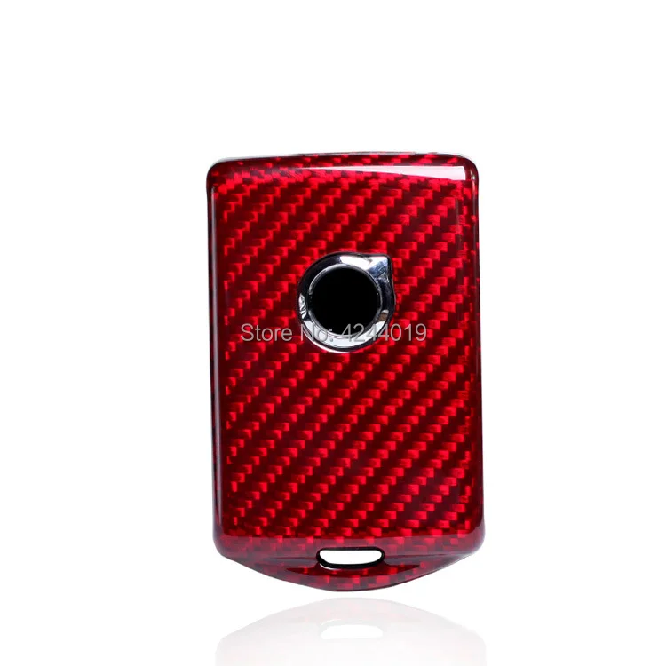 

For Volvo XC90 XC60 S90 V90 2018 Smart Key Case Remote Shell Carbon Fiber Key Sleeve Car Styling
