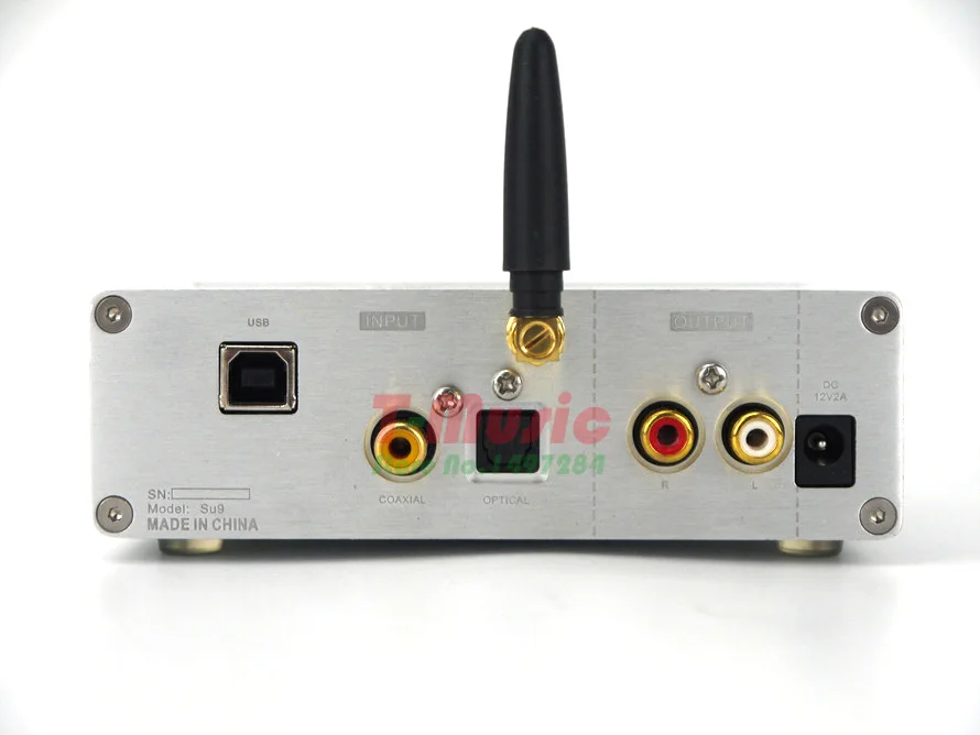 SU9 Dual AK4493+ Bluetooth 5.0+ Amanero USB DAC Decoder Support DSD W/ OLED Display