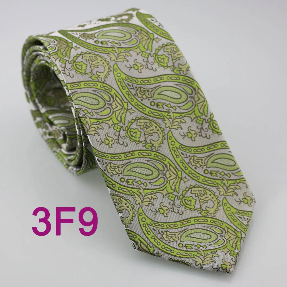 YIBEI мужские галстуки ретро серебро с зеленым Пейсли тканый галстук шелковый галстук модные галстуки для мужчин платье рубашки Свадебные
