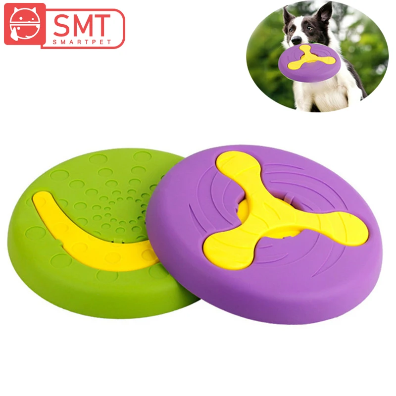 SMARTPET كلب تحلق أقراص لعبة المطاط المقاومة دغة في الهواء الطلق التفاعلية التدريب صغيرة كلاب متوسطة وكبيرة الحجم مضغ لعبة SMARTPET كلب تحلق أقراص لعبة المطاط المقاومة دغة في الهواء الطلق التفاعلية التدريب صغيرة كلاب متوسطة وكبيرة الحجم مضغ لعبة
