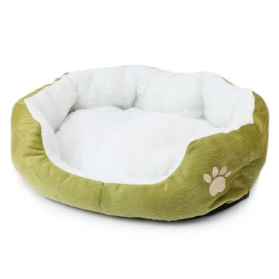 50*40 см супер милая мягкая кровать для кошки зимний домик для кошки теплый хлопок товары для собак товары для домашних животных мини-Щенок Кровать для собаки мягкая удобная