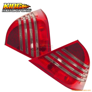 

Fit For 2000-2005 Mercedes Benz S Class W220 LED Tail Lights Lamps Red Smoke USA Domestic Free Shipping