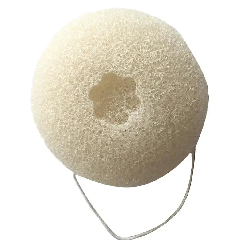 

Washing Sponge Facial Active Bamboo Powder to Fat Exfoliation to Improve Skin Tissue Deep Cleaning Biodegradable Sponge (Beige)