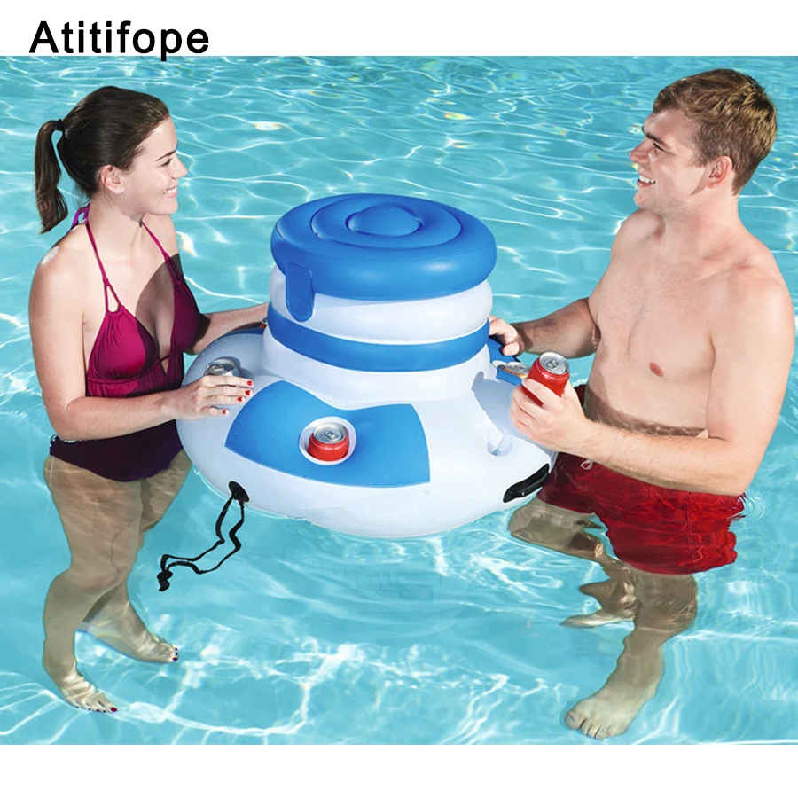 Inflatable Bar Bucket water inflatable ice bucket holder mobile phone cola drink bottle cup holder swimming pool accessories Inflatable Bar Bucket water inflatable ice bucket holder mobile phone cola drink bottle cup holder swimming pool accessories