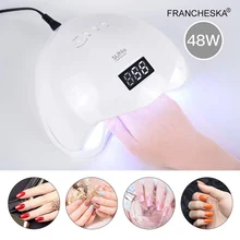 48 Вт УФ светодиодная лампа для сушки ногтей гель лак для ногтей esmaltes permanentes de UV y светодиодный Лампара светодиодный Маникюр lampa do paznokci инструмент для дизайна ногтей