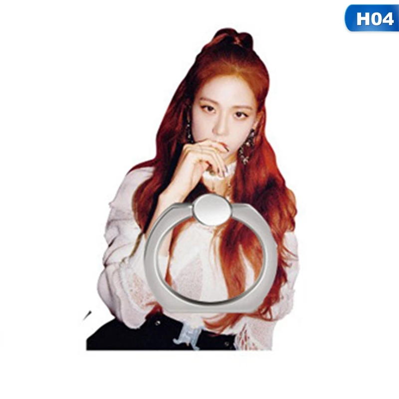 Модный альбом Jennie Rose держатель для мобильного телефона Kpop Blackpink Kill This Love Регулируемый универсальный палец кольцо Модный альбом Jennie Rose держатель для мобильного телефона Kpop Blackpink Kill This Love Регулируемый универсальный палец кольцо